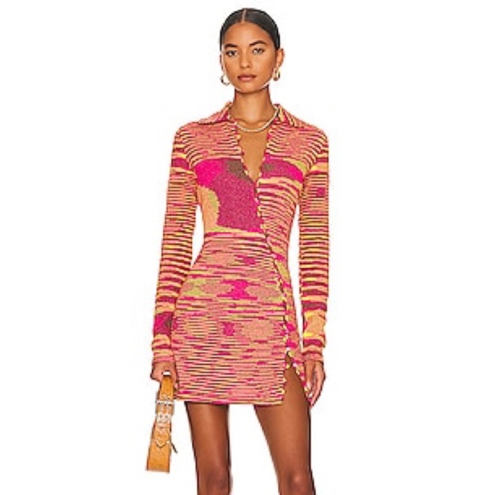 Brydie Dress in color space dye